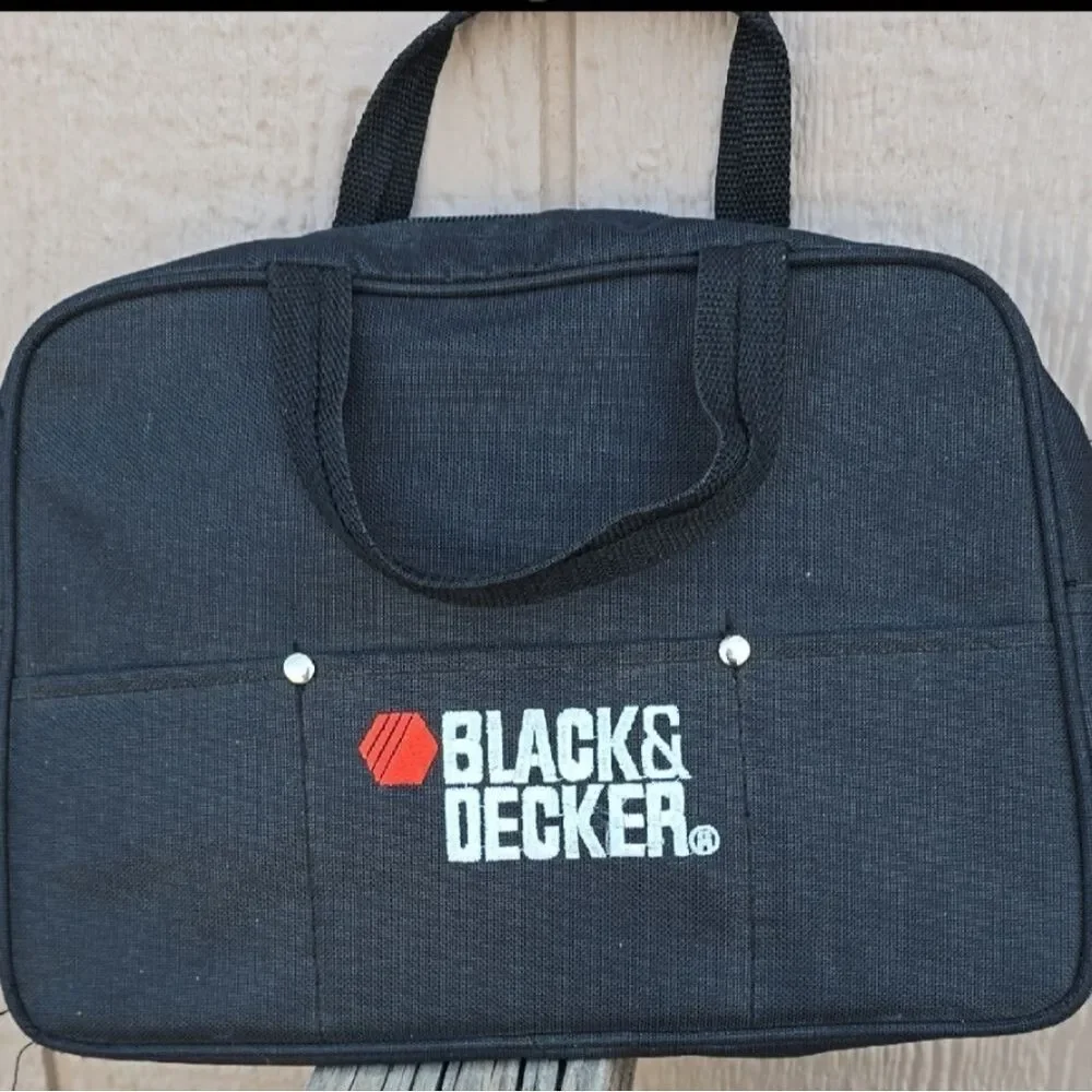 Black & Decker Tool Bag - Empty, DIY Gift Base for Housewarming or Christmas🎀